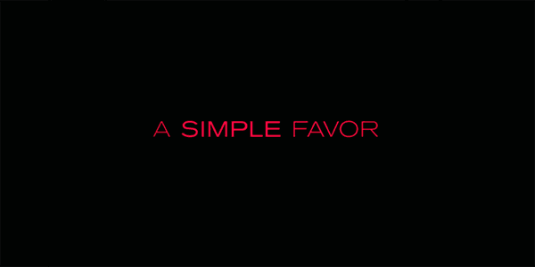A Simple Favor