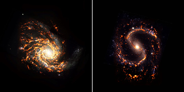 かみのけ座の渦巻銀河NGC 4254（M99）