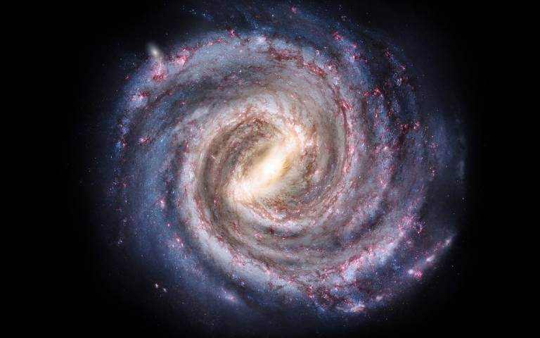 私達の天の川銀河の想像図