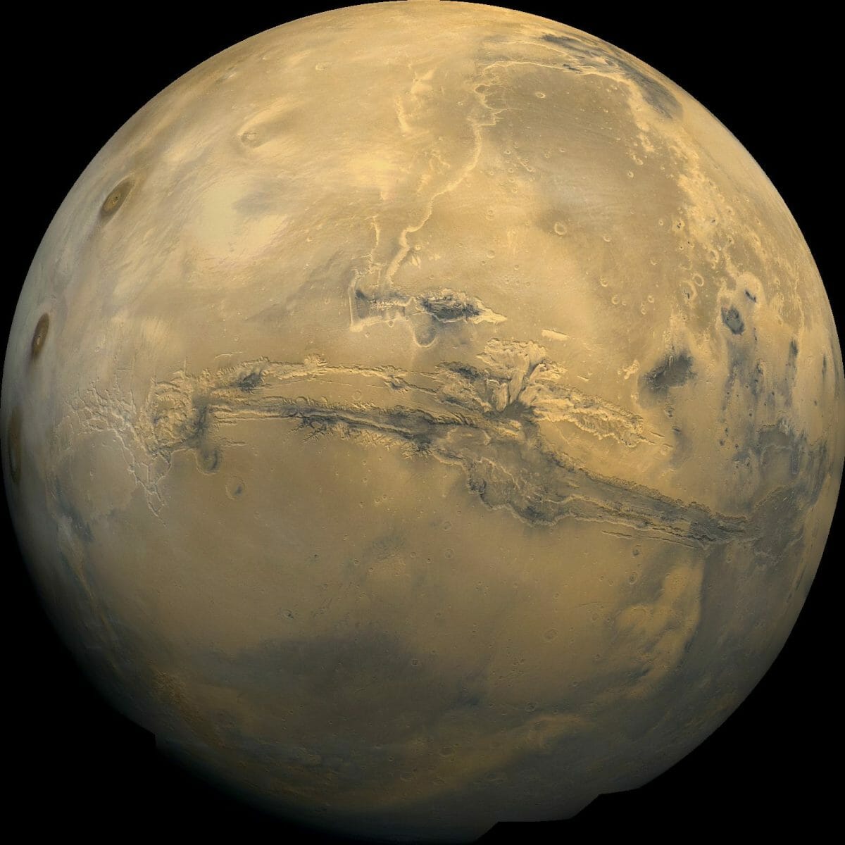 火星の全景