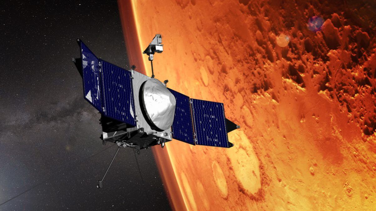 NASAの火星探査機「MAVEN」
