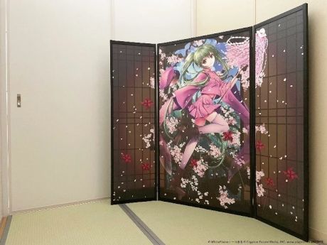初音ミク屏風~千本桜10th屏風~