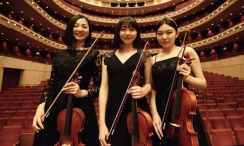 ヴァイオリン担当三人娘