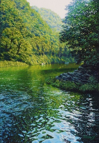 緑の水辺　P3