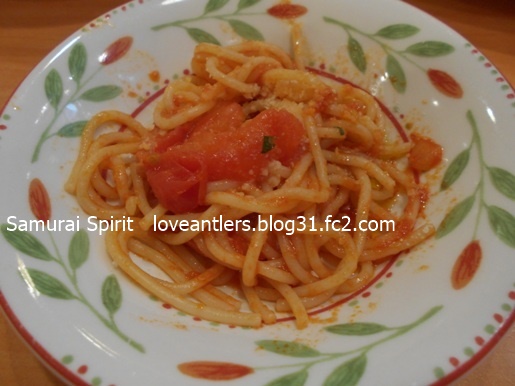 サイゼリヤ　フレッシュトマトのスパゲッティ