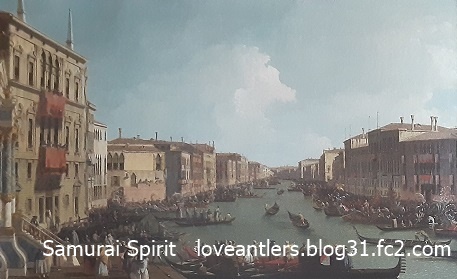 カナレット　≪ヴェネツィア：大運河のレガッタ≫