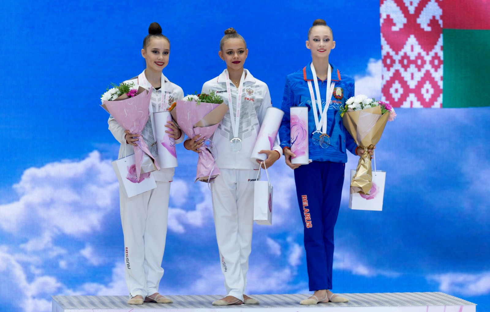 Award Ceremony Junior AA - Crystal Rose Minsk 2022