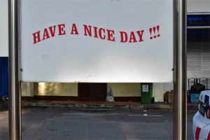 Have a Nice Day のパネル シンガポール