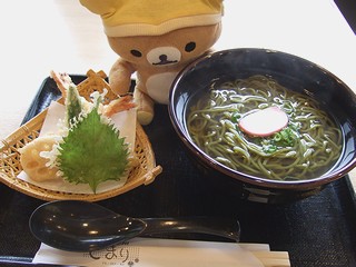 茶そば＆天ぷらセット